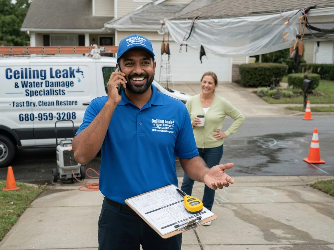 Ceiling Leak Cleanup Stella, NE FAQs